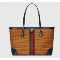 Pretty Style Gucci Ophidia medium tote 631685 Camel