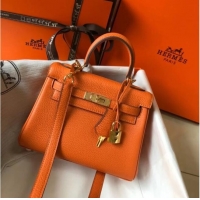 Grade Wholesale Hermes Birkin Togo Leather 22590 Orange