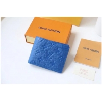 Buy Inexpensive Louis Vuitton SLENDER WALLET M80590 Blue