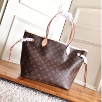 Buy Inexpensive Louis Vuitton Monogram Canvas Original NEVERFULL MM M40997 Rose