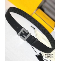 Buy Inexpensive Fendi Leather Belt F2370 Black