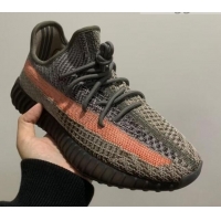 Top Quality Adidas Yeezy Boost 350 V2 Sneakers 050830 Grey/Orange 2021