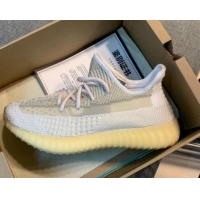 Stylish Adidas Yeezy Boost 350 V2 Sneakers 050833 White/Reflective