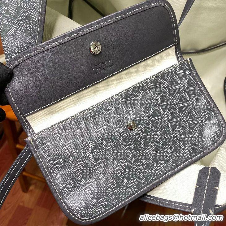 Hot Sell Goyard Original Saint Louis Tote Bag GM 18212 Dark Grey