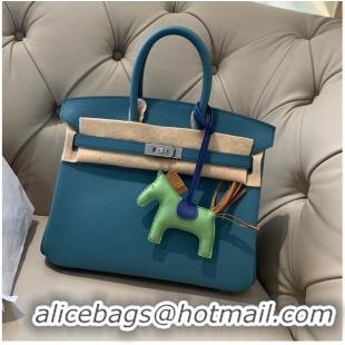 Top Quality Hermes Birkin 25CM Epsom Bag Original Leather H25E Dark Green