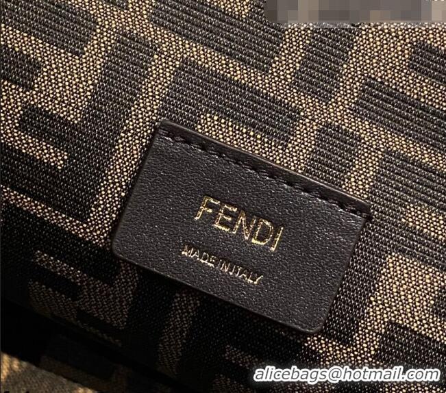 Good Product Fendi First Medium Leather Bag Caramel 80018L Apricot 2021