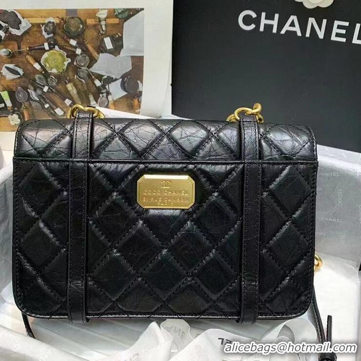 Top Quality Chanel Original Leather Flap Bag AS2696 Black