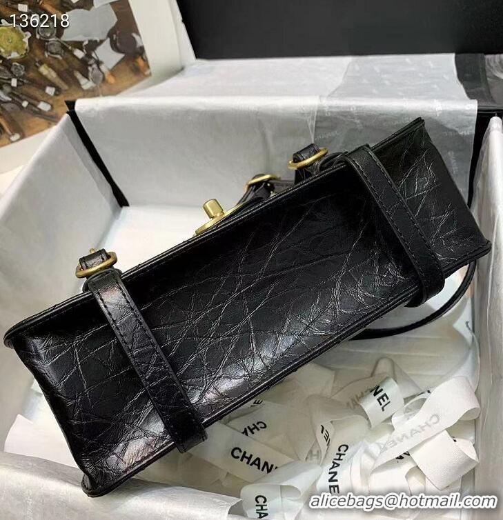 Top Quality Chanel Original Leather Flap Bag AS2696 Black