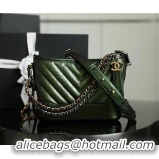 Unique Discount Chanel Gabrielle hobo bag A93824 Green