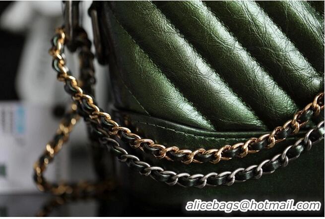 Unique Discount Chanel Gabrielle hobo bag A93824 Green