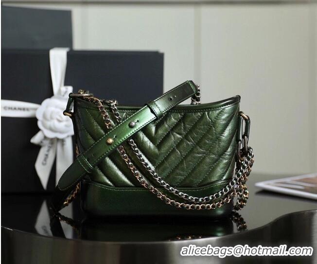 Unique Discount Chanel Gabrielle hobo bag A93824 Green