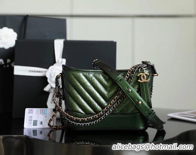 Unique Discount Chanel Gabrielle hobo bag A93824 Green