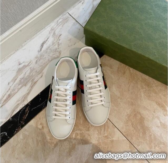 Fashion Bananya x Gucci Ace Sneaker 0510111 White 2021