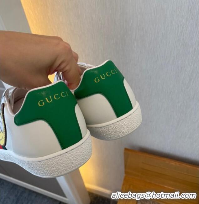 Fashion Bananya x Gucci Ace Sneaker 0510111 White 2021