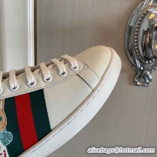 Purchase Gucci Ace Sneaker with Cat 0510112 White 2021