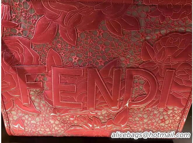 Buy Discount FENDI LARGE embroidery bag 8BH386AB Rose