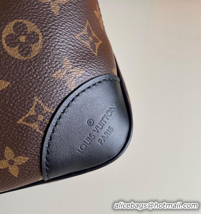 Top Quality Louis Vuitton Monogram Canvas Boulogne Original Leather M45831 Black