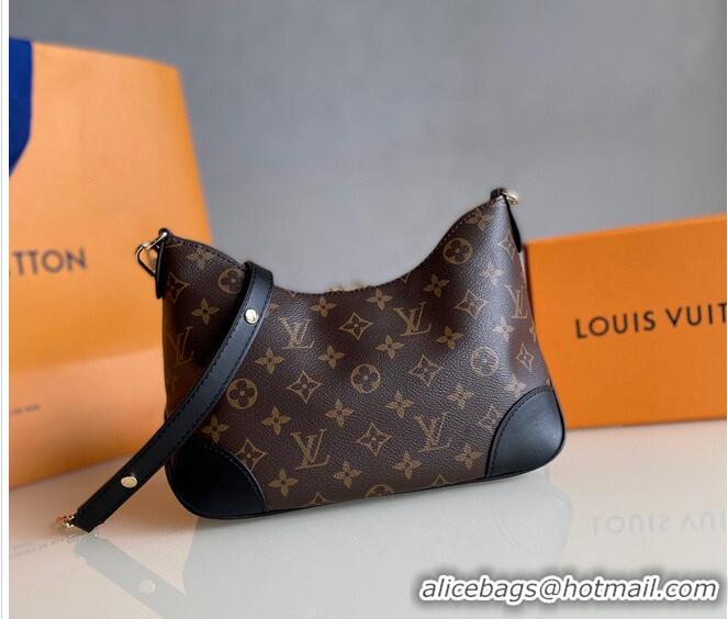 Top Quality Louis Vuitton Monogram Canvas Boulogne Original Leather M45831 Black