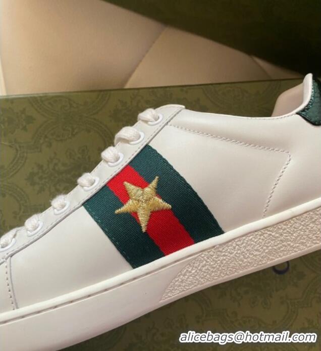 Good Looking Gucci Ace Sneaker with Pineapple 510116 White 2021