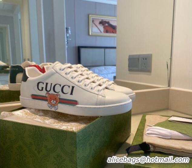 Low Price Kai x Gucci Ace Sneaker 510117 White 2021