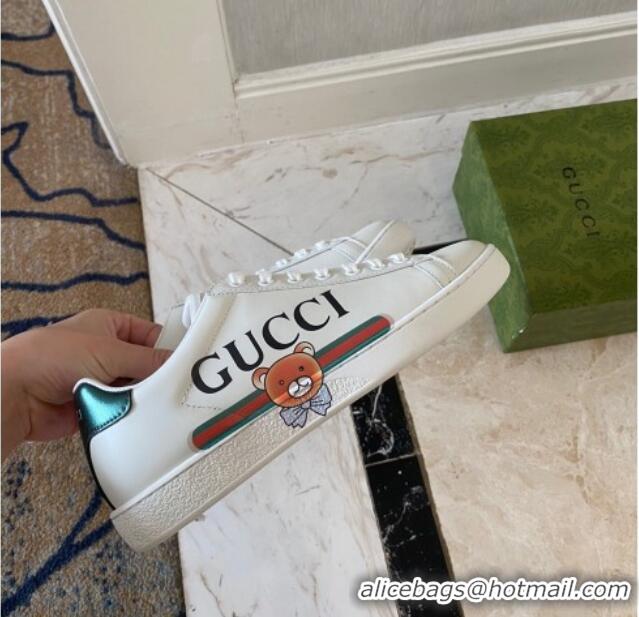 Low Price Kai x Gucci Ace Sneaker 510117 White 2021