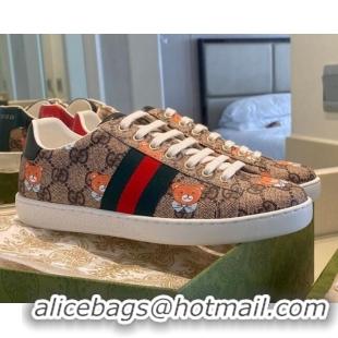 Best Product Kai x Gucci Ace GG Sneaker 0510118 Beige 2021