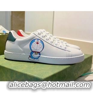 Lowest Price Doraemon x Gucci Ace Sneaker 0510119 White 2021