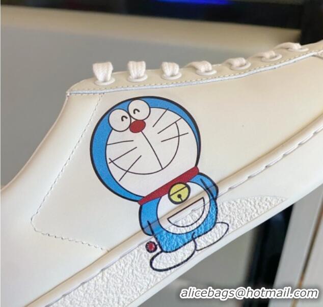 Lowest Price Doraemon x Gucci Ace Sneaker 0510119 White 2021