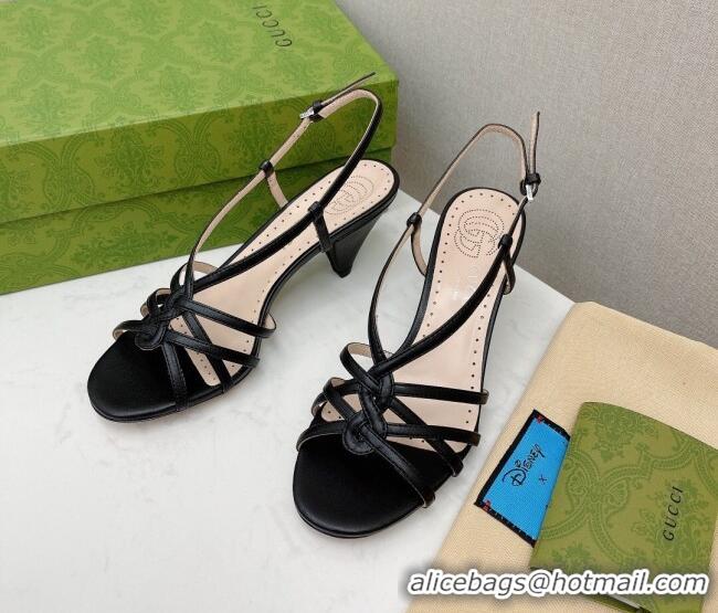 Popular Gucci Open Toe Sandal 061168 Black 2021