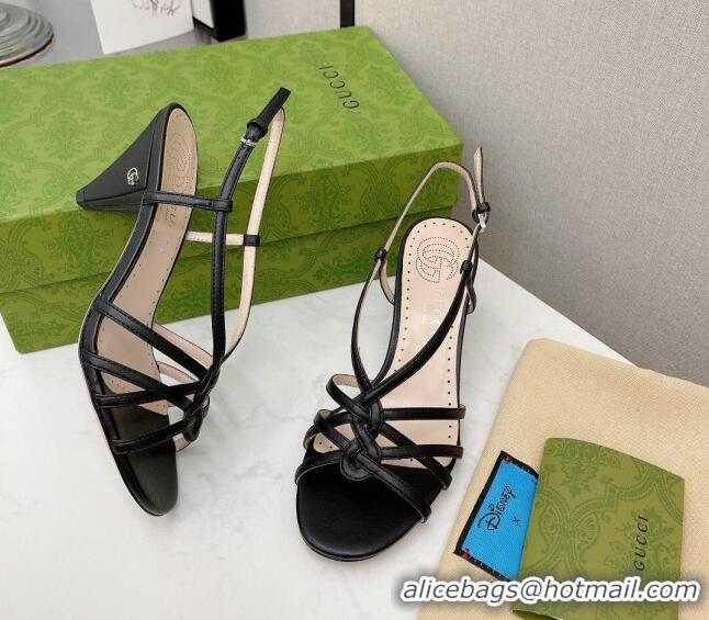 Popular Gucci Open Toe Sandal 061168 Black 2021