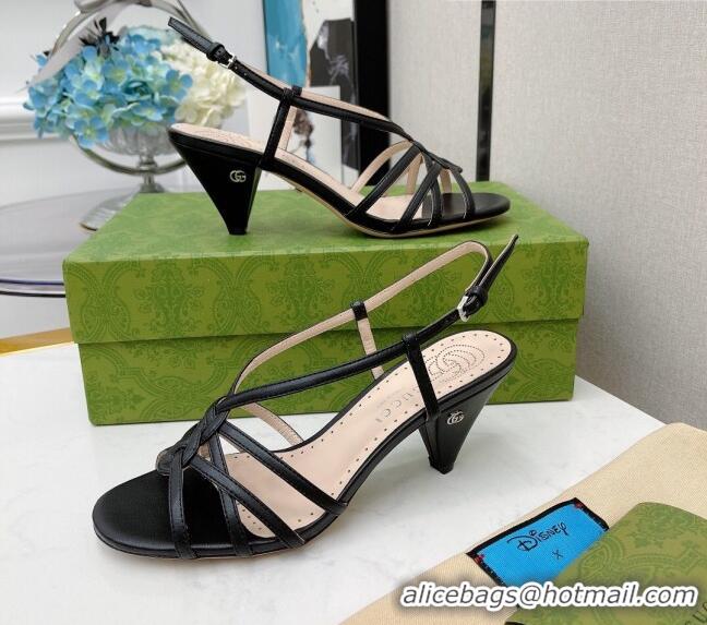 Popular Gucci Open Toe Sandal 061168 Black 2021