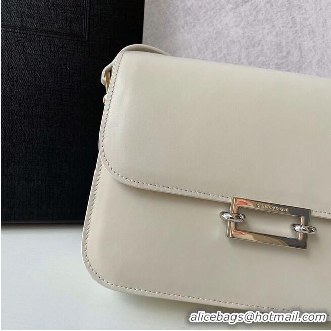 Popular Style Yves Saint Laurent Calf leather cross-body bag Y357624 BLANC VINTAGE