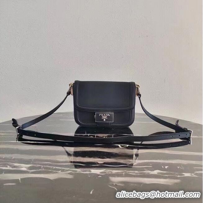 Promotional Prada Nappa Leather shoulder bag 1AD257 Black