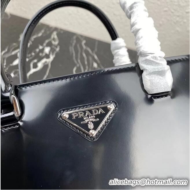 Reasonable Price Prada brushed leather tote 1BA330 Black