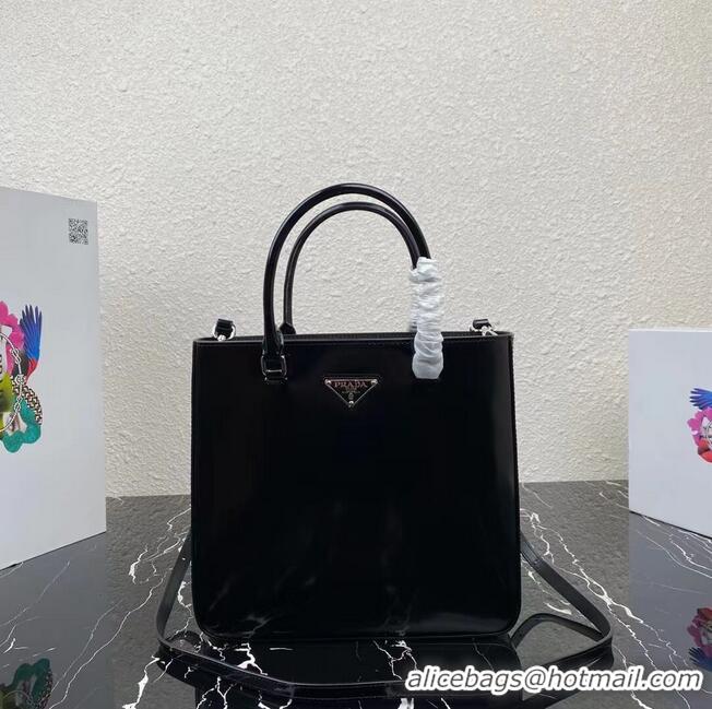 Reasonable Price Prada brushed leather tote 1BA330 Black