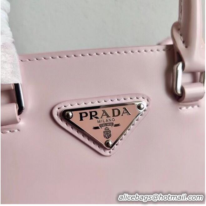 Spot Bulk Prada Small brushed leather tote 1AD331 pink