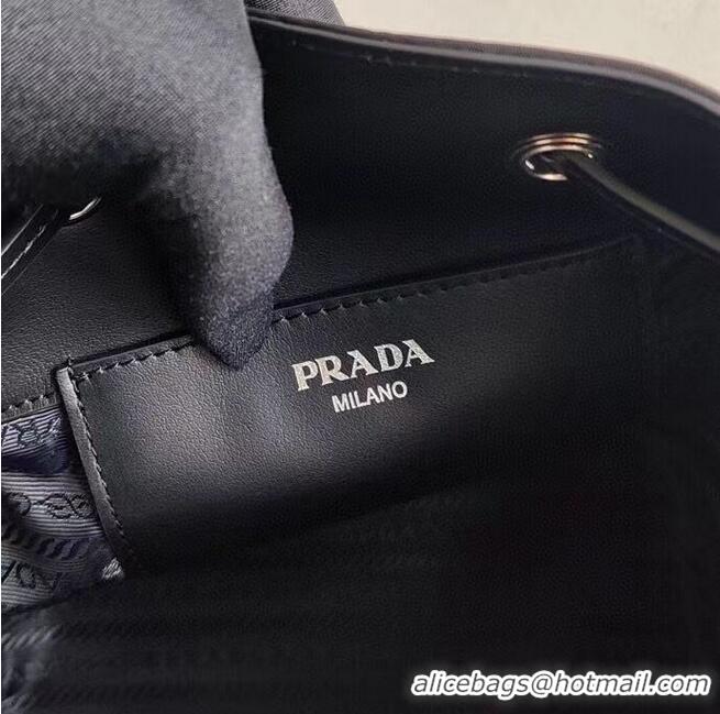 Unique Style Prada Saffiano leather mini shoulder bag 1AE055 black