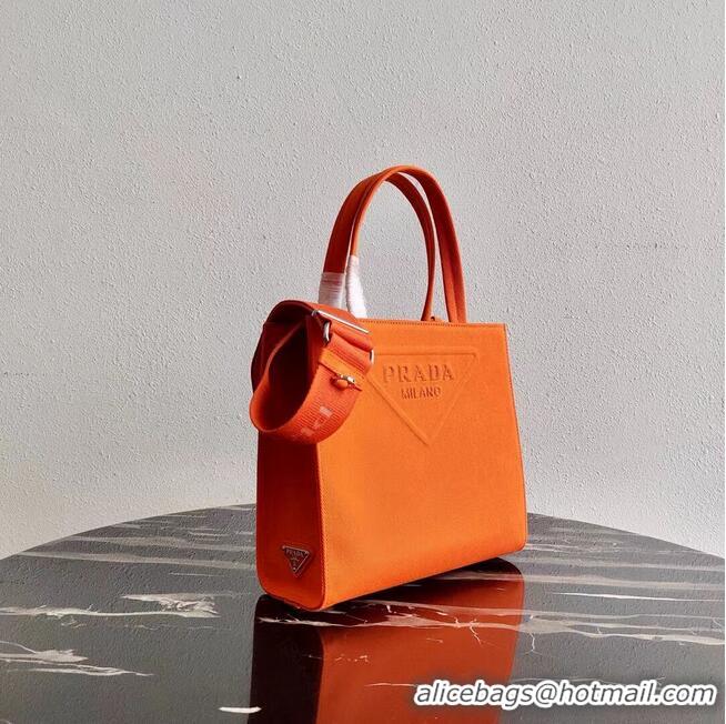 AAAAA Discount Prada Drill tote bag 1BG382 orange