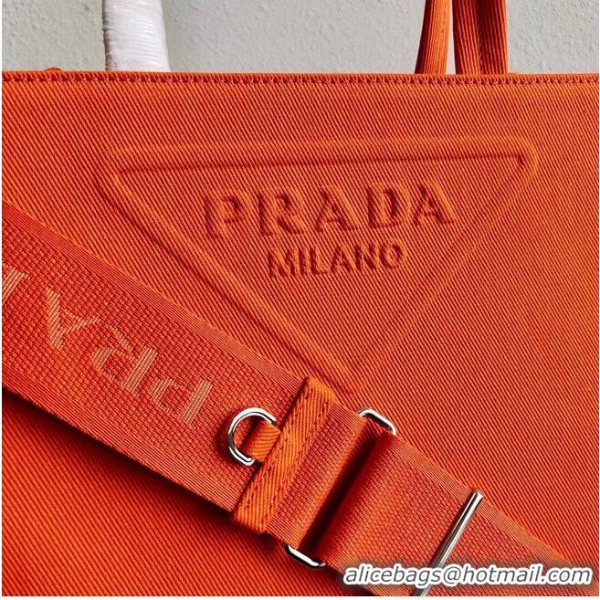 AAAAA Discount Prada Drill tote bag 1BG382 orange