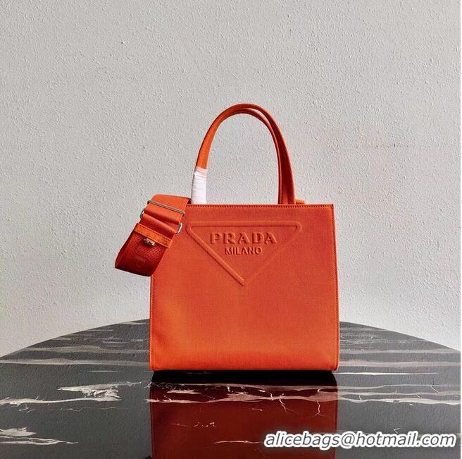 AAAAA Discount Prada Drill tote bag 1BG382 orange