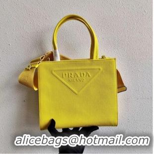 Good Product Prada Drill tote bag 1BG382 yellow