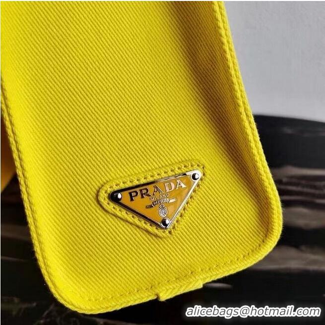 Good Product Prada Drill tote bag 1BG382 yellow