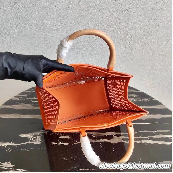 Market Sells Prada leather tote bag 1AG405 orange