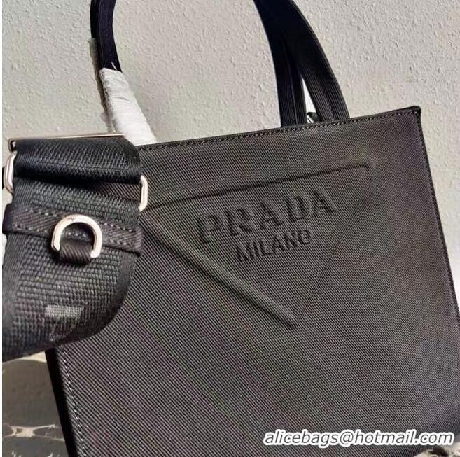 Grade Promotional Prada Drill tote bag 1BG382 black