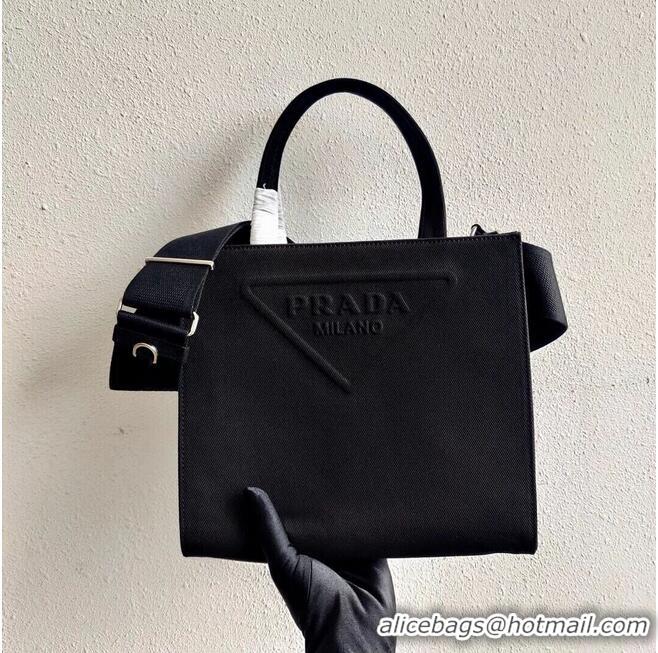 Grade Promotional Prada Drill tote bag 1BG382 black