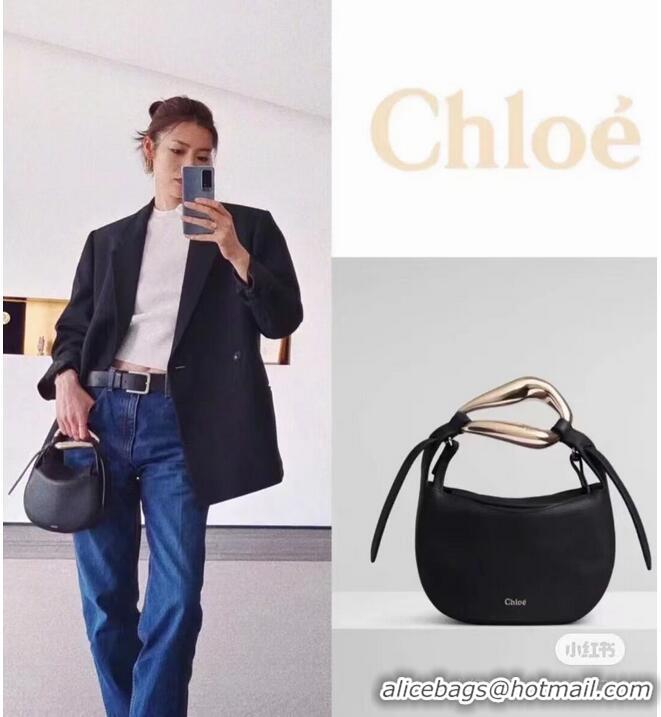 Good Product Chloe Original Calfskin Leather Bag 3S1350 black