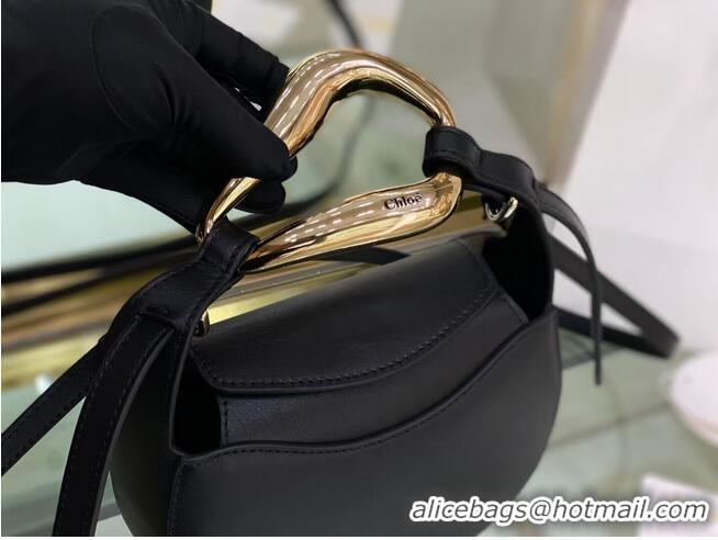 Good Product Chloe Original Calfskin Leather Bag 3S1350 black