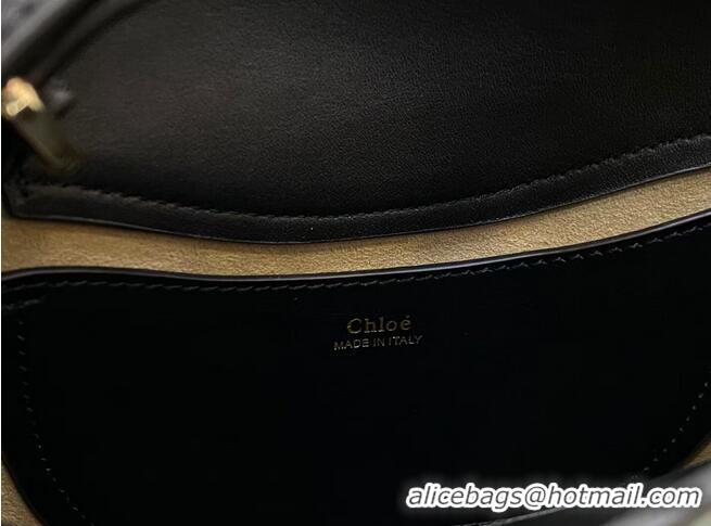 Good Product Chloe Original Calfskin Leather Bag 3S1350 black