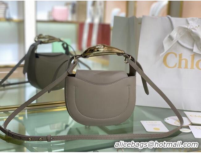 Unique Style Chloe Original Calfskin Leather Bag 3S1350 grey