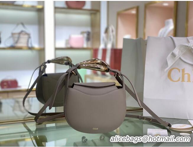 Unique Style Chloe Original Calfskin Leather Bag 3S1350 grey